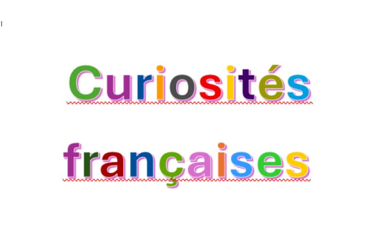 Curiosités françaises